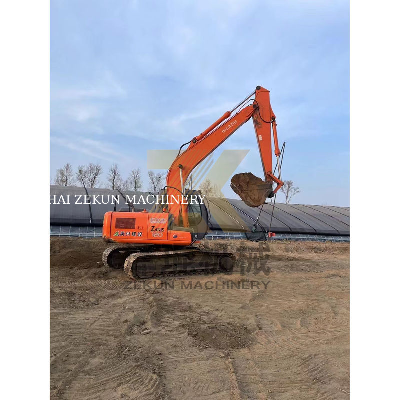 2018 ISUZU d'occasion Hitachi ZX120-6 DS 120 Mini Digger avec moteur ISUZU
