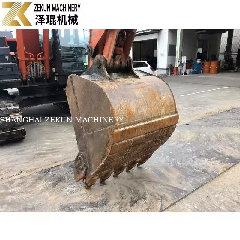 Excavateur Hitachi ZX120-6 avec pompe hydraulique d'origine et poids de fonctionnement de 12 tonnes