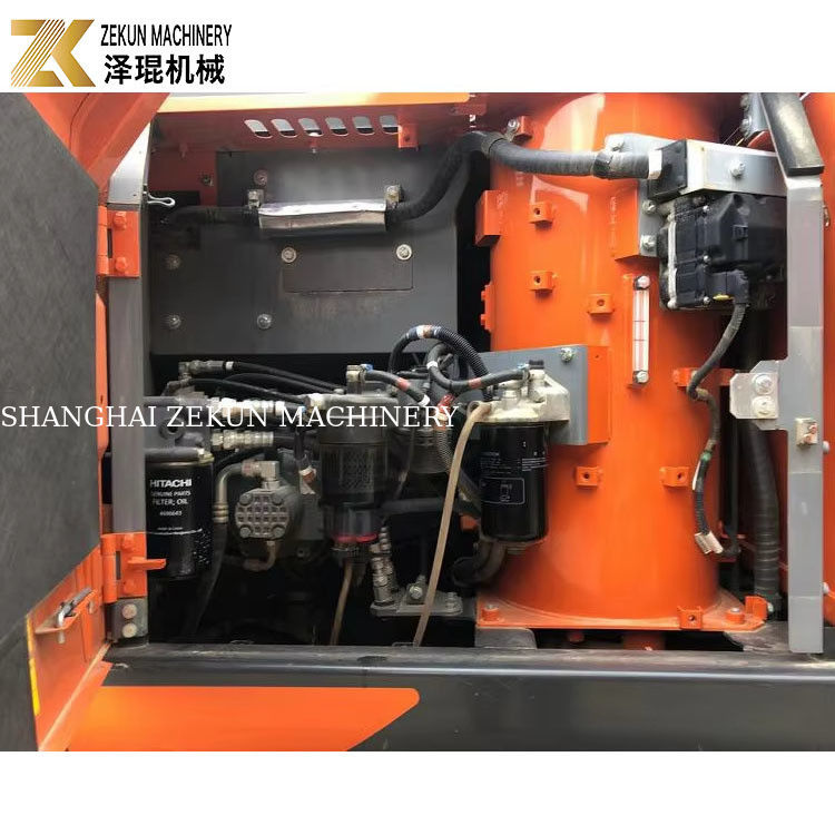 Excavateur Hitachi ZX120-6 avec pompe hydraulique d'origine et poids de fonctionnement de 12 tonnes