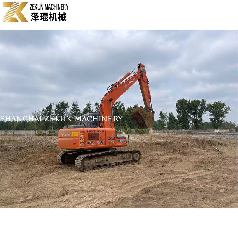 2012 Hitachi 120-2 Excavateur pièces d'origine et voie en caoutchouc pour le creusement