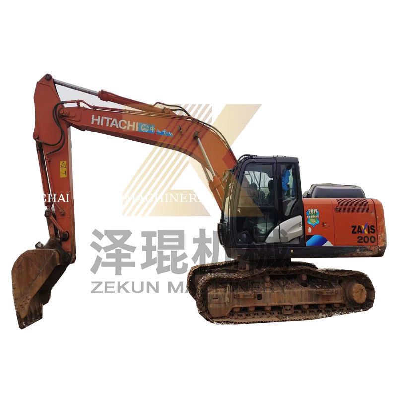Excavateur Hitachi ZX200-5 d'occasion 20 tonnes originales du Japon pour vos besoins de construction
