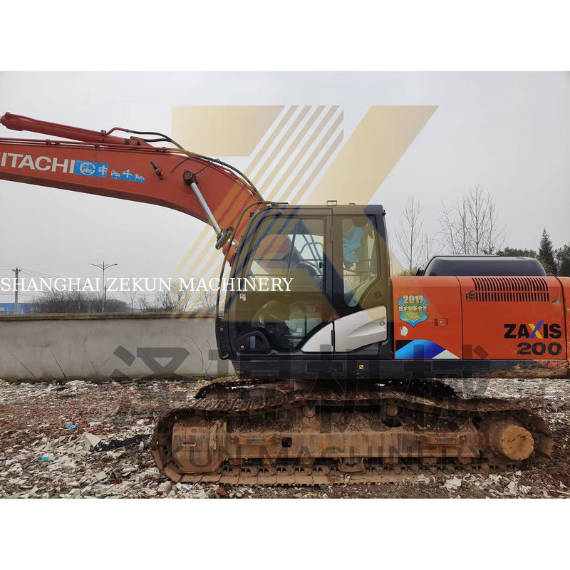 Excavateur Hitachi ZX200-5 d'occasion 20 tonnes originales du Japon pour vos besoins de construction