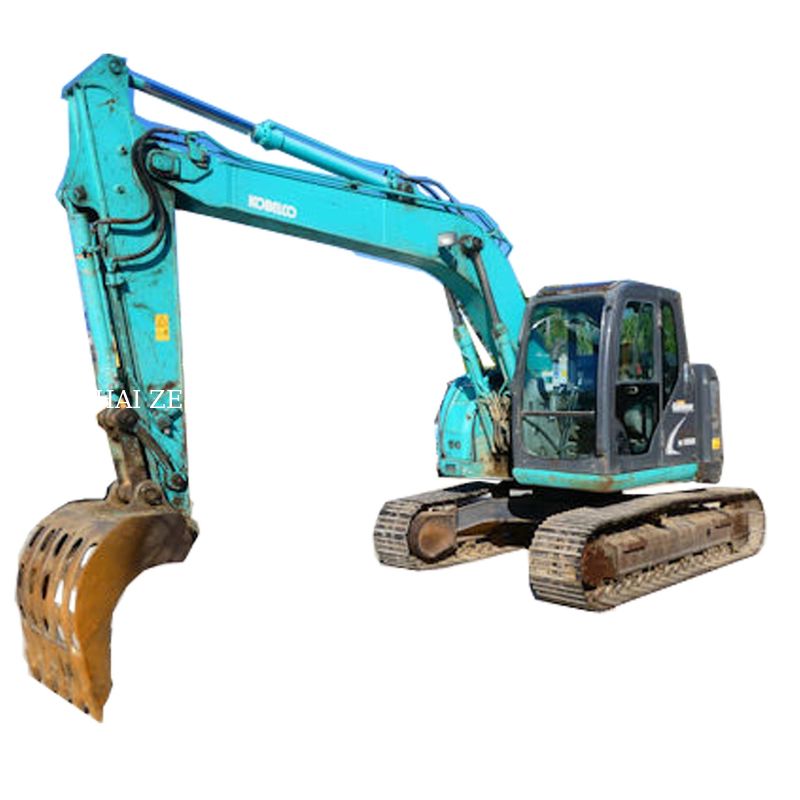 Excavateur japonais Kobeclo SK125SR Excavateur à chenille d'occasion 13 JP avec capacité de seau 0,45