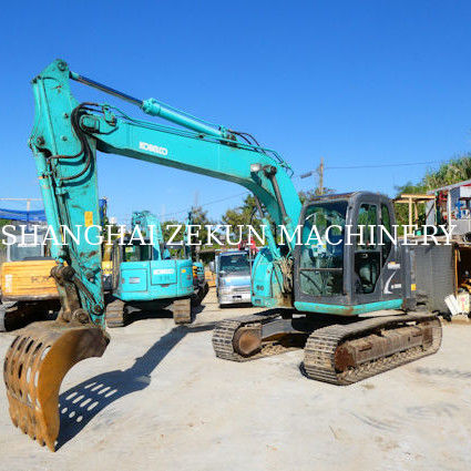 Excavateur japonais Kobeclo SK125SR Excavateur à chenille d'occasion 13 JP avec capacité de seau 0,45