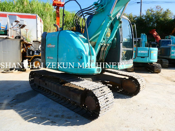 Excavateur japonais Kobeclo SK125SR Excavateur à chenille d'occasion 13 JP avec capacité de seau 0,45