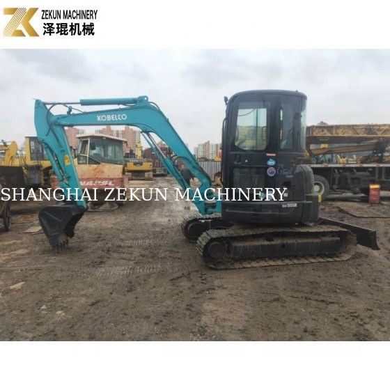 Excavateur Kobelco SK55 d'occasion Moteur d'origine Temps de travail réduit 1000-3000