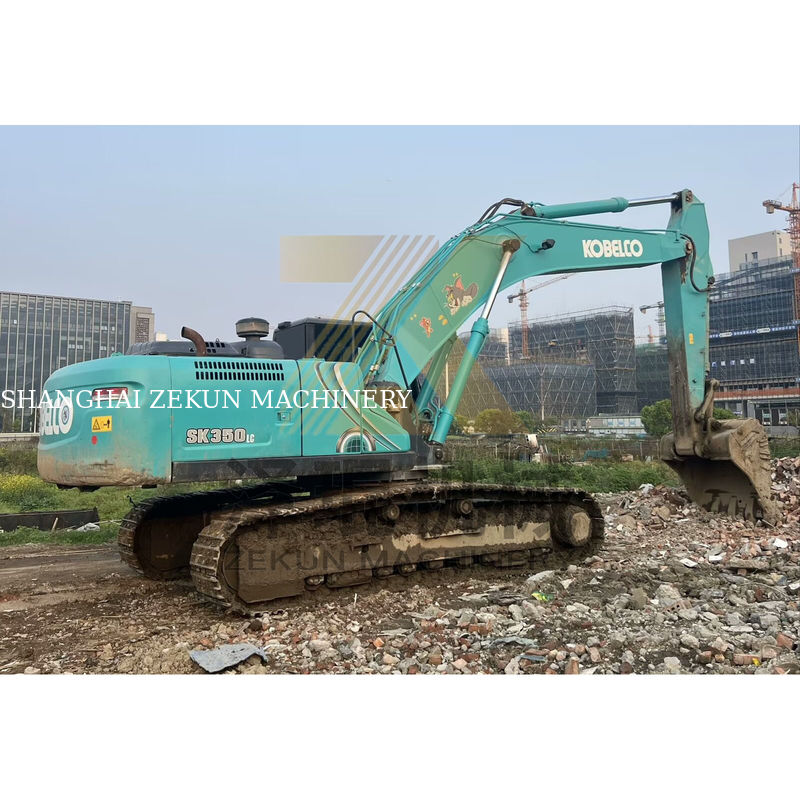 En bon état Kobelco SK350LC 8 Excavateur avec 1,6 m3 de capacité de seau et moteur HINO