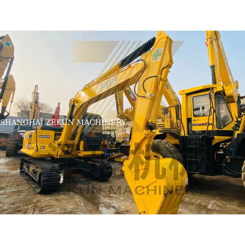 Excavateur de 13 tonnes d'occasion Komatsu PC130-7 Excavateur à Shanghai Ventilateur hydraulique Autre
