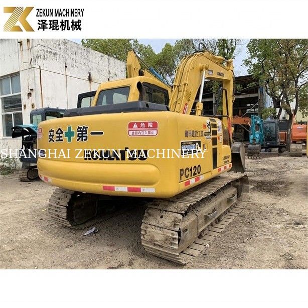 Le prix est abordable 63kw Komatsu PC120-6 Excavateur à rampe 120 6 8 pour l'agriculture