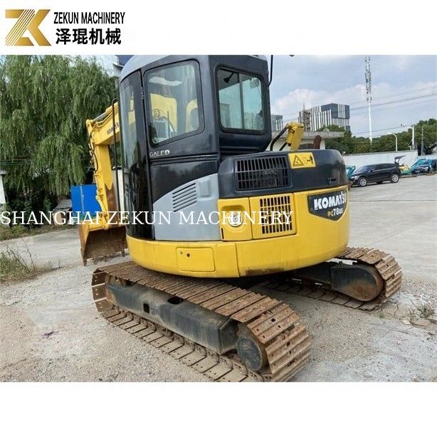 Mini-équipement de construction Excavateur à chenille 7 tonnes Komatsu PC78 PC78US-6 pour le creusement