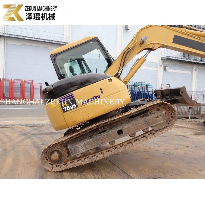 7 tonnes Japon Mini utilisé Komatsu PC78US Excavateur PC78 US Année Machine Poids 7630 KG