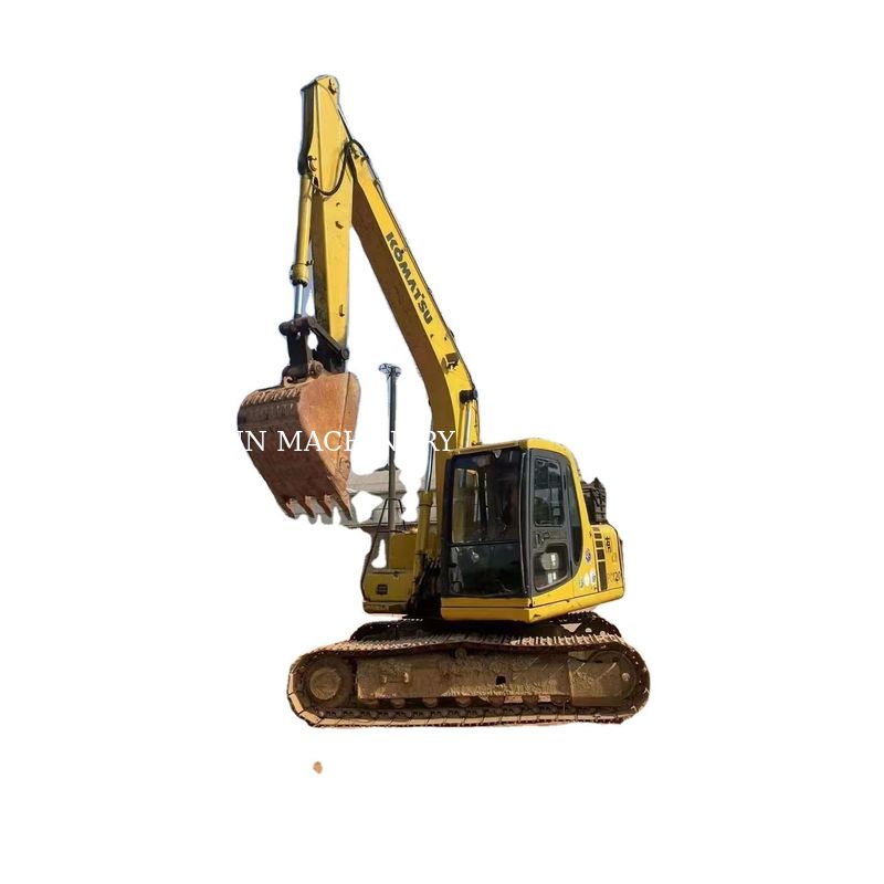 Excavateur à moteur diesel Komatsu de 12 tonnes PC120 adapté aux travaux de creusement lourds