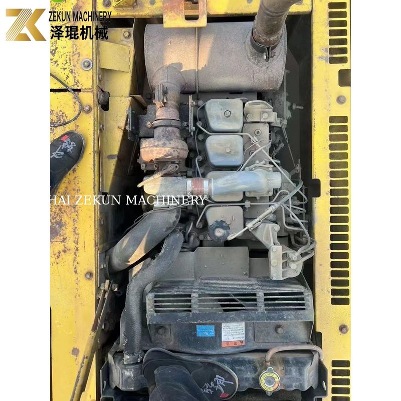 Excavateur à moteur diesel Komatsu de 12 tonnes PC120 adapté aux travaux de creusement lourds