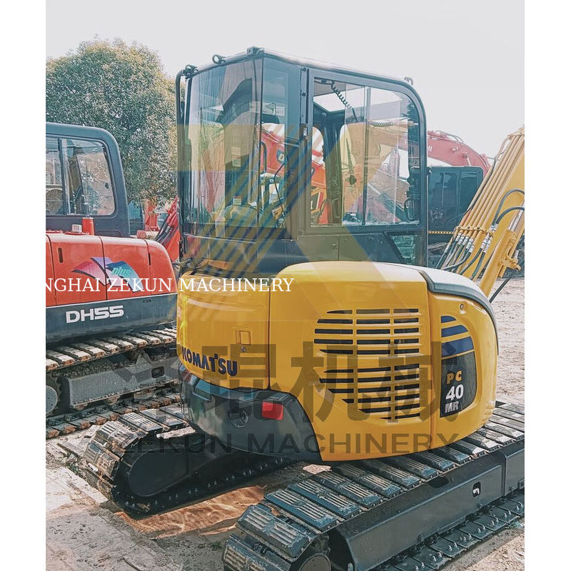 Petite taille utilisée Komatsu PC 40 Excavator PC40MR-1 PC40MR-2 avec heures de travail 2001-4000