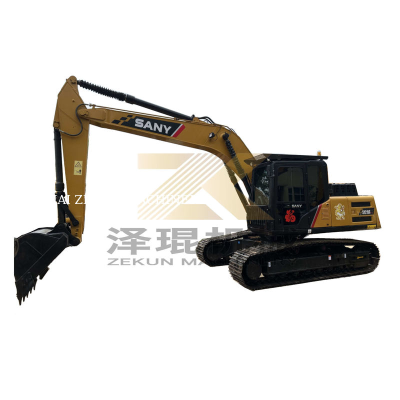 Excavateur de 21 tonnes Sany SY215C Pro Excavateur hydraulique à chenille avec capacité de seau de 1,2 M3