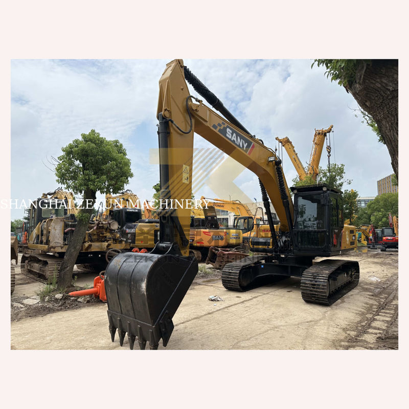 Excavateur de 21 tonnes Sany SY215C Pro Excavateur hydraulique à chenille avec capacité de seau de 1,2 M3