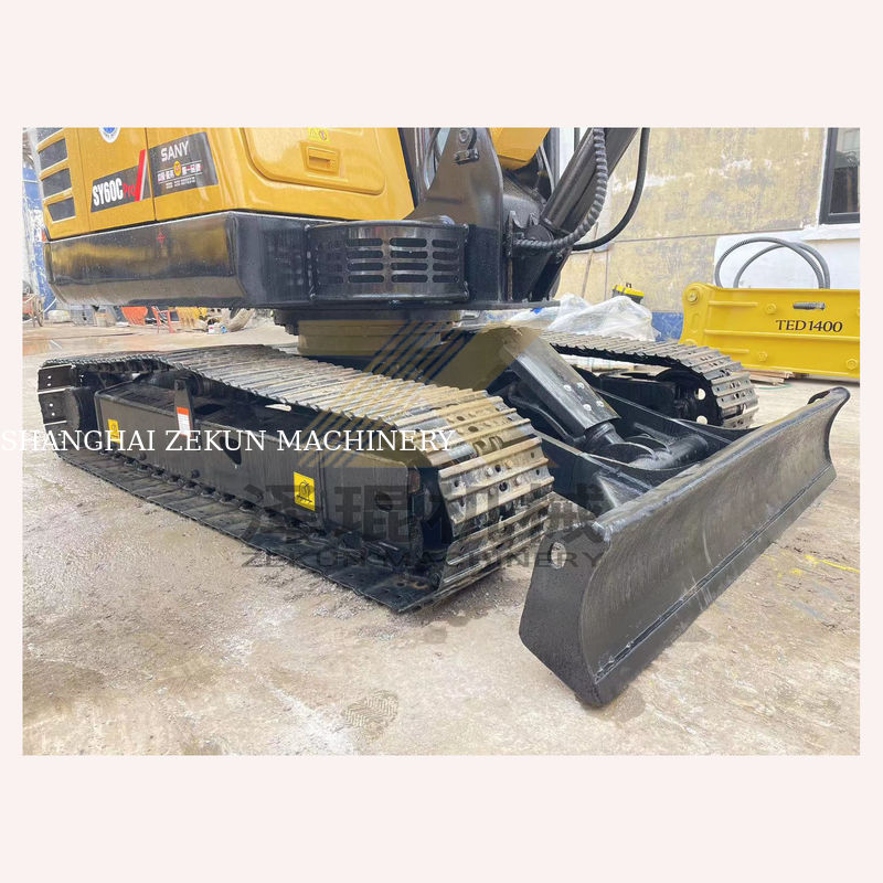 Sany SY60C Pro Crawler Excavator hydraulique avec moteur Sany et 0-2000 heures de travail