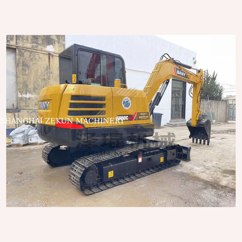 Excavateur Sany SY60C Pro utilisé 60C avec d'excellentes performances et 0-2000 heures de travail