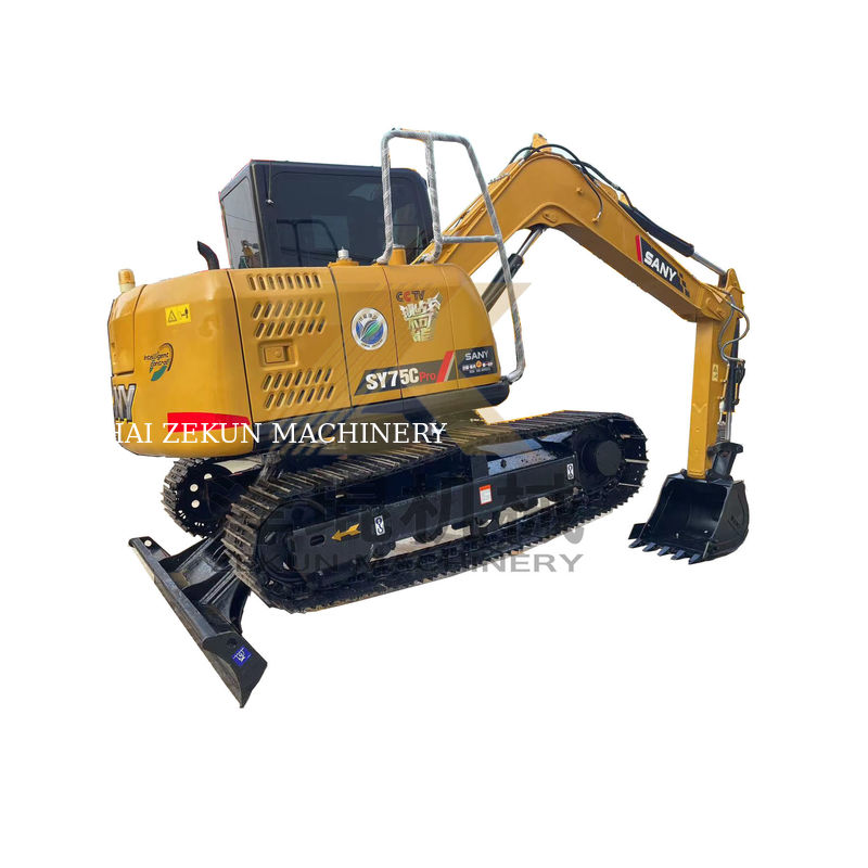 7500 KG Sany SY75C Pro Excavator La combinaison parfaite de puissance et d' efficacité