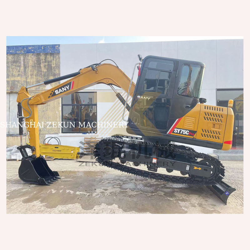7500 KG Sany SY75C Pro Excavator La combinaison parfaite de puissance et d' efficacité