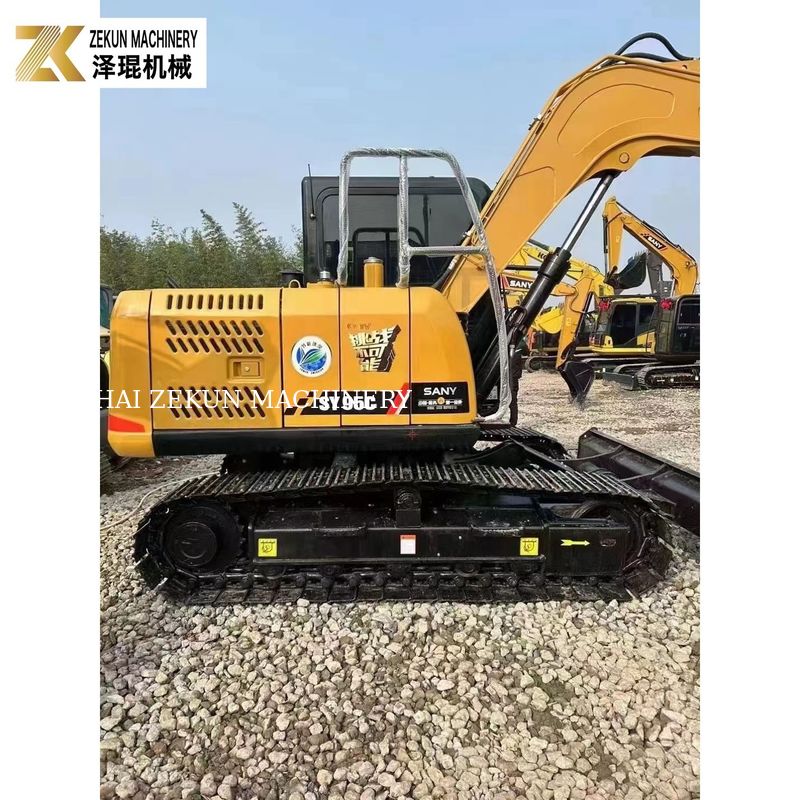 Moteur importé Sany SY95C PRO Excavator 9 Tonnes Parfait pour les projets de construction