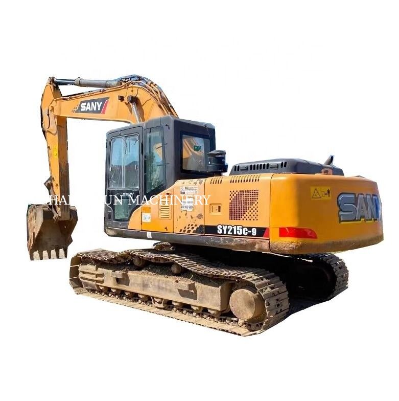 Sany SY215C-9 SY215C PRO Excavateur à rouleaux de 21 tonnes utilisé pour la construction lourde