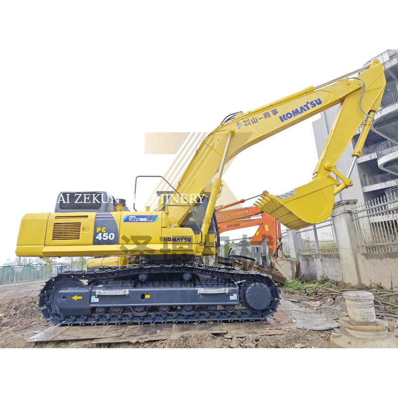 Excavateur à rampe utilisée Komatsu PC450-8 45 tonnes avec 3000-4000 heures de travail