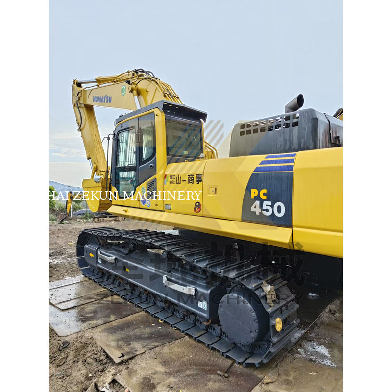 Excavateur à rampe utilisée Komatsu PC450-8 45 tonnes avec 3000-4000 heures de travail