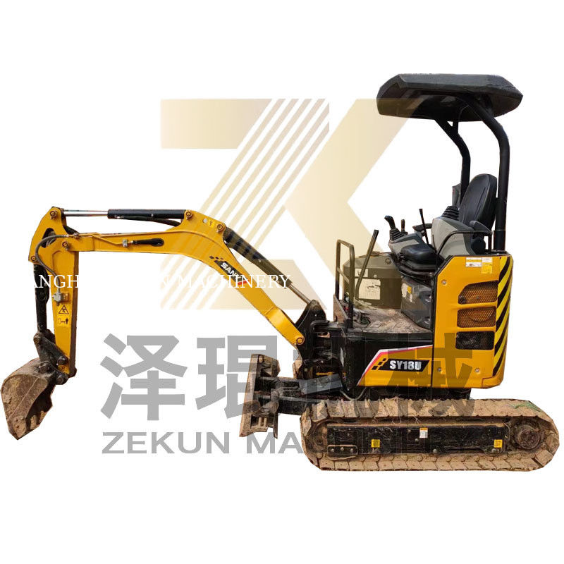 SY18U mini-excavatrice de 1,8 tonne parfaite pour les petits espaces et les budgets serrés