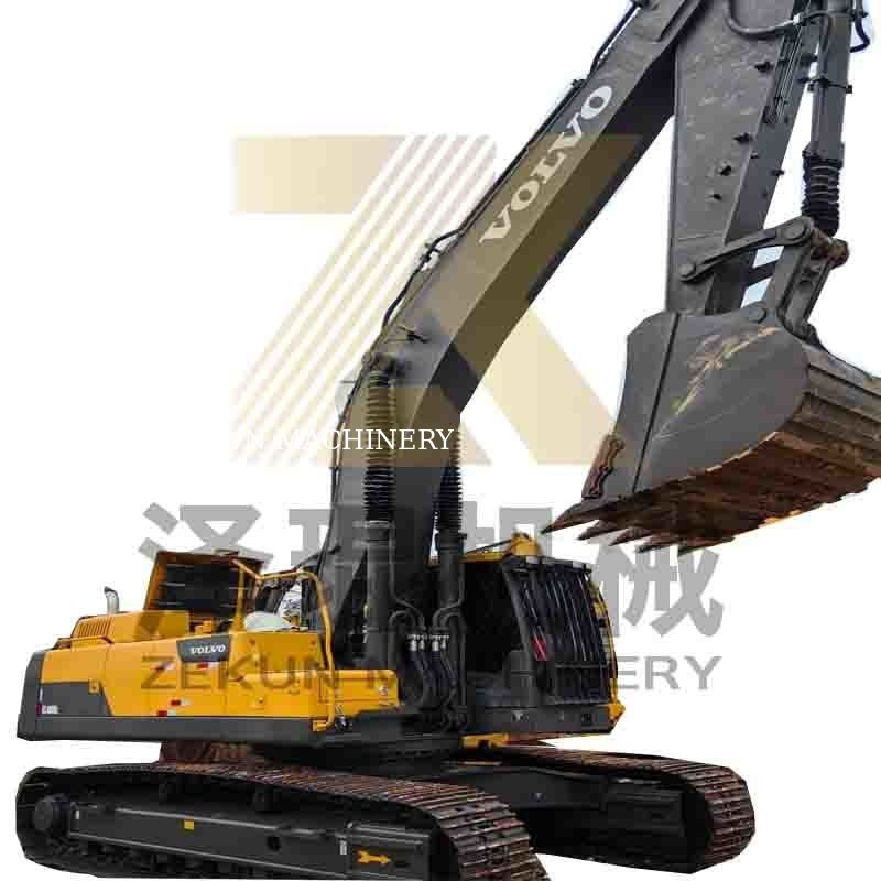 Excavateur Volvo Ec480DL d'occasion de 1,77-3,8m3 de capacité de seau et en bon état