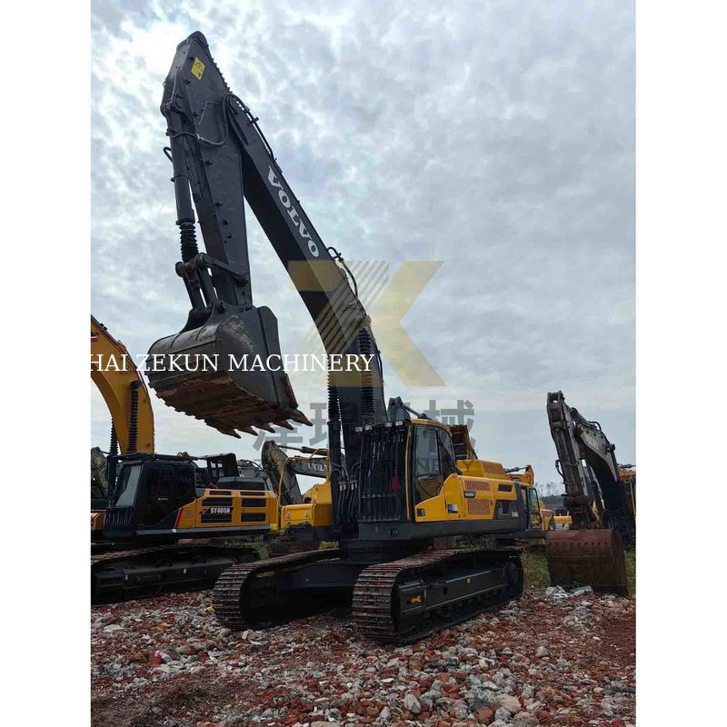 Excavateur Volvo Ec480DL d'occasion de 1,77-3,8m3 de capacité de seau et en bon état