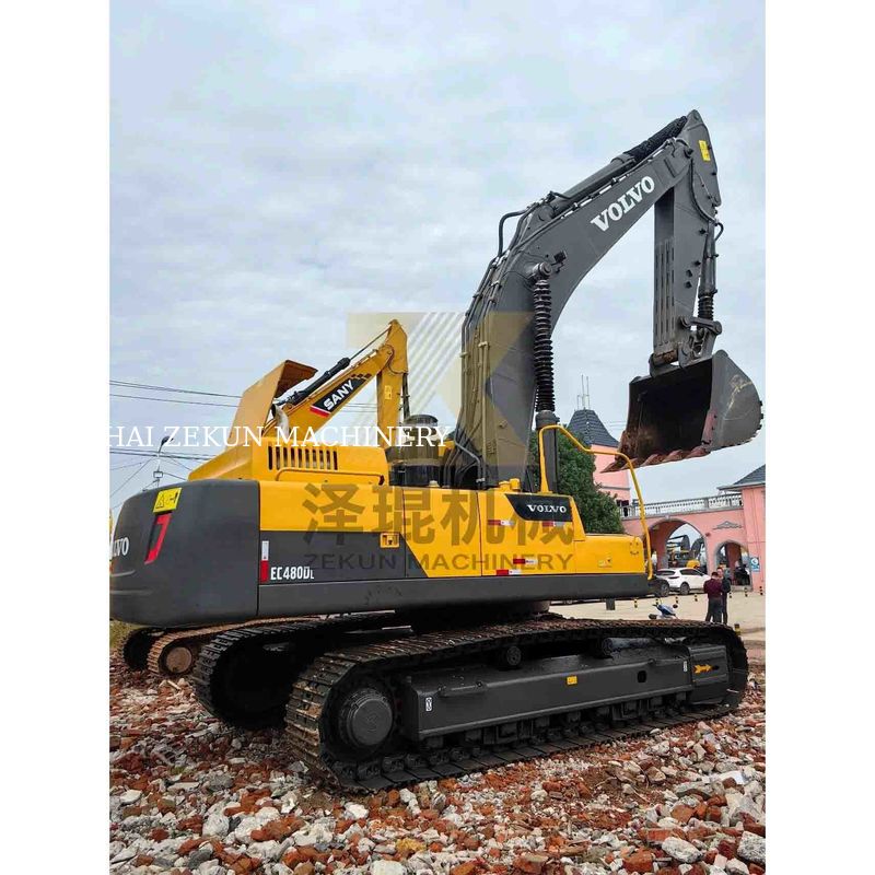 Excavateur Volvo Ec480DL d'occasion de 1,77-3,8m3 de capacité de seau et en bon état