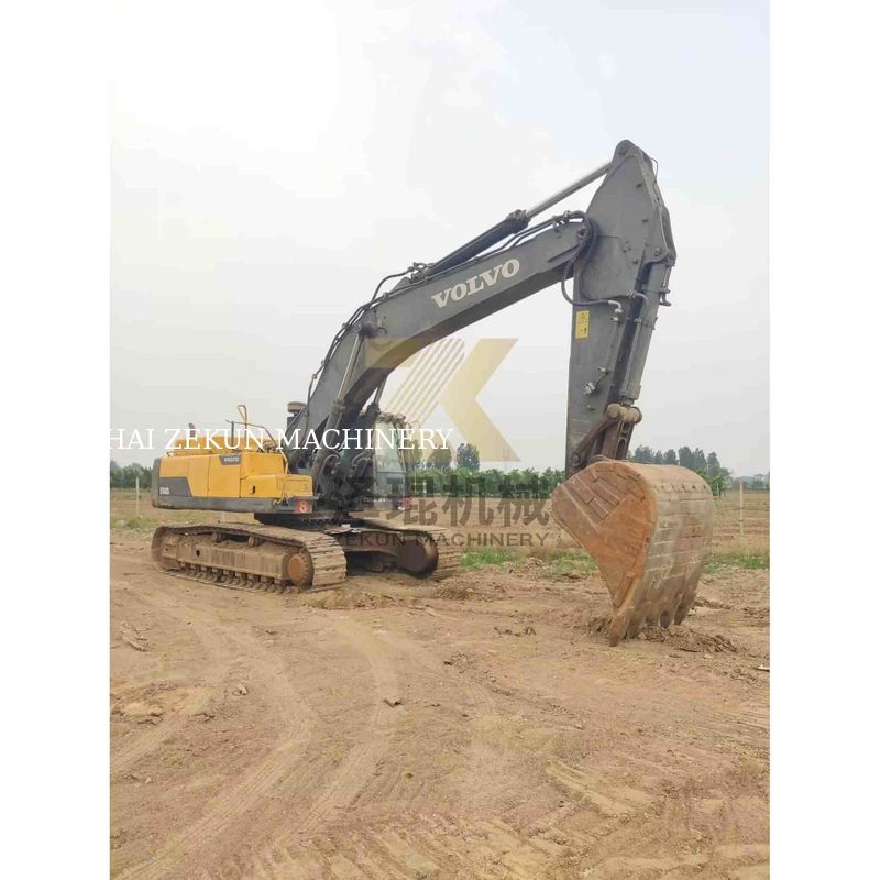 Volvo EC480DL 48T Excavateur d'occasion un seau de 1,7 à 3,8 m3 importé de Corée