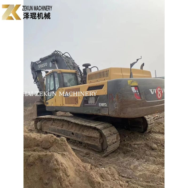 Excavateur d'occasion de 48 tonnes Volvo EC480DL avec une puissance de 265 kW et 4001-6000 heures de travail