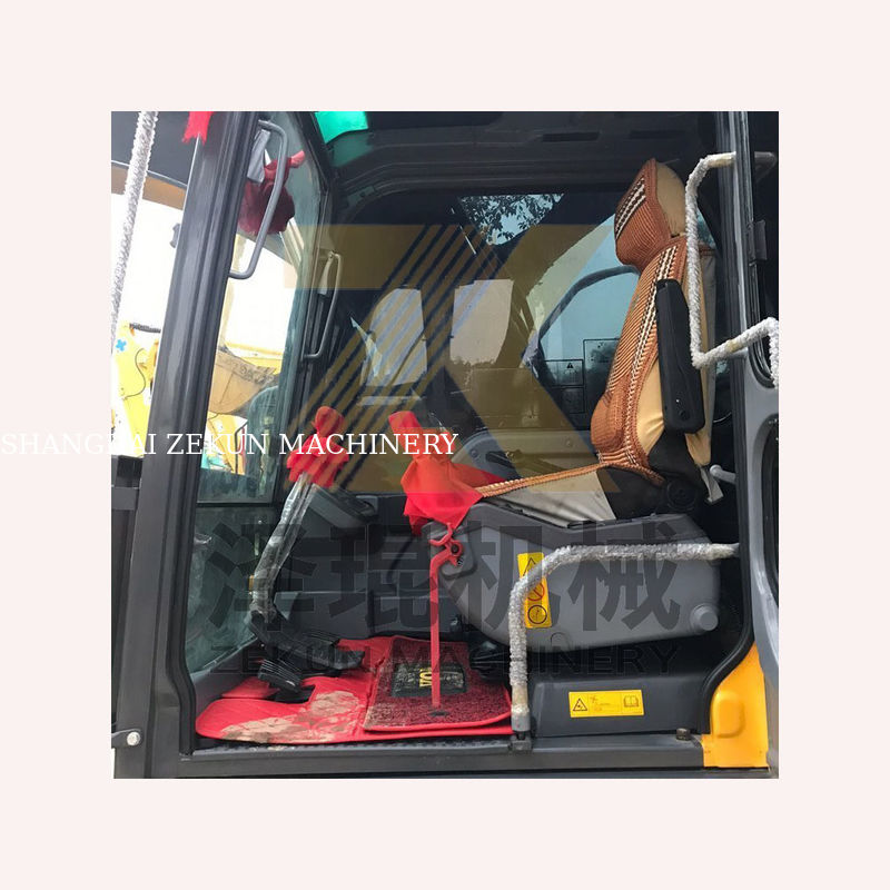 Excavateur Volvo EC140DL Excavateur d'occasion de 14 tonnes avec d'autres marques de vannes hydrauliques