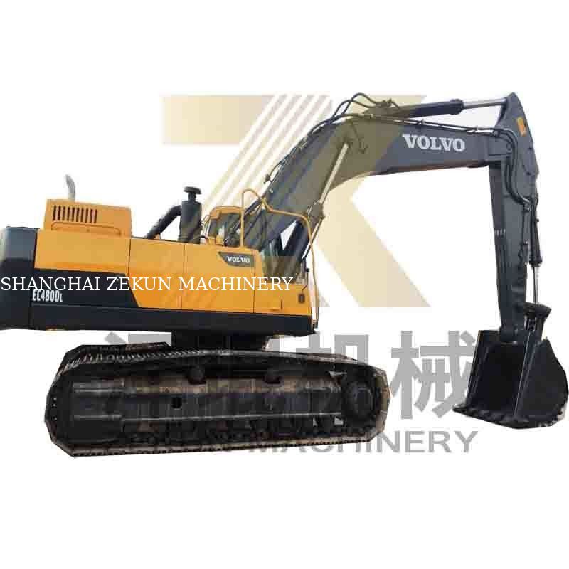 Excavateur VOLVO EC480DL utilisé 270KW Puissance et 1,77 3,8 m3 Capacité de seau