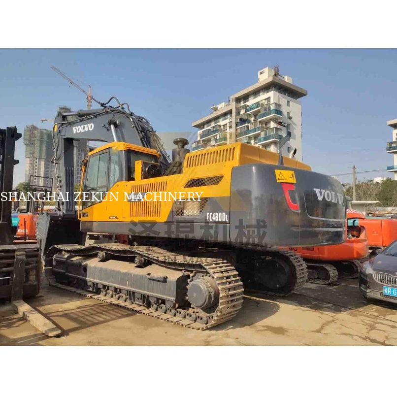 Excavateur VOLVO EC480DL utilisé 270KW Puissance et 1,77 3,8 m3 Capacité de seau