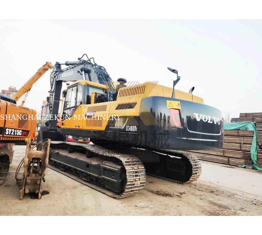 Excavateur VOLVO EC480DL utilisé 270KW Puissance et 1,77 3,8 m3 Capacité de seau