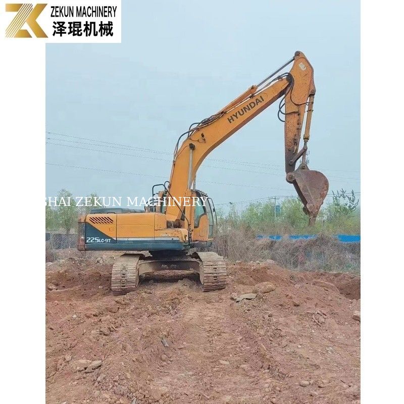 2019 Corée Originale 22Ton Hyundai 225LC-9 R225-7 Excavateur à rampe