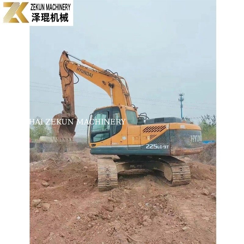 2019 Corée Originale 22Ton Hyundai 225LC-9 R225-7 Excavateur à rampe