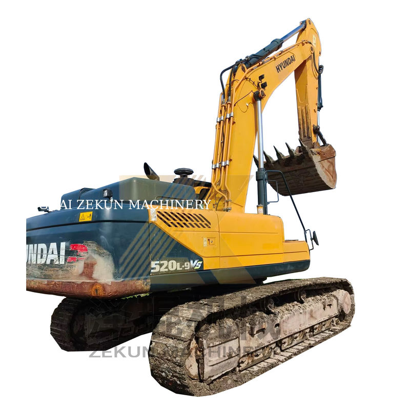 Excavateur Hyundai 520-9VS 52Ton avec moteur Cummins et pompe d'origine