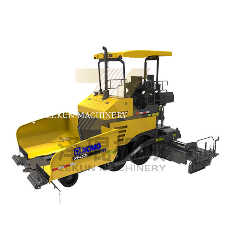 11tonnes 1,8m XCMG RP453L Paver à roues CHN étape III équipement routier