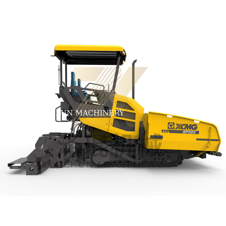 12.5tonnes 1,8m 3,4m XCMG RP505 PAVER CE équipement de construction routière de troisième étape