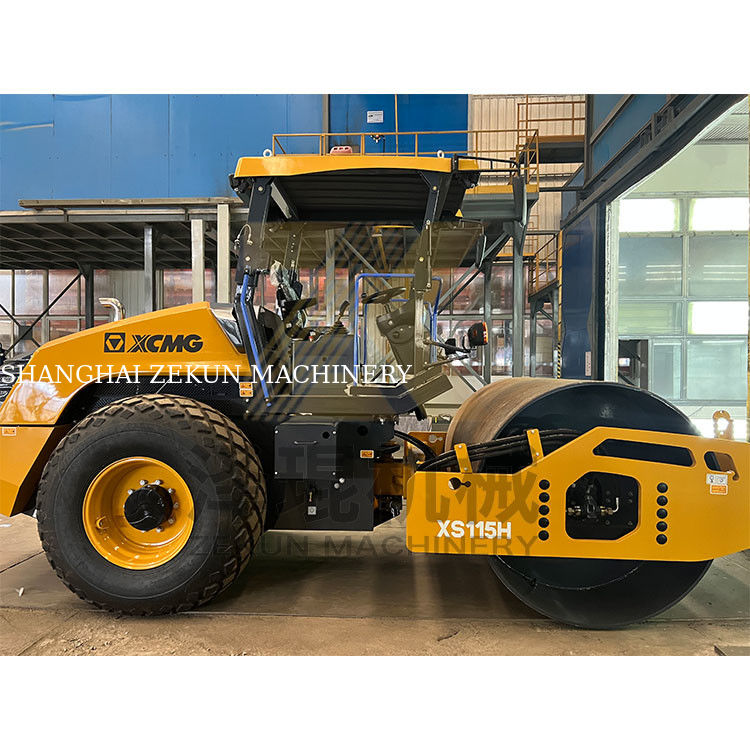 11 tonnes XCMG XS115H Route Roller Inde étape IV Équipement de construction routière