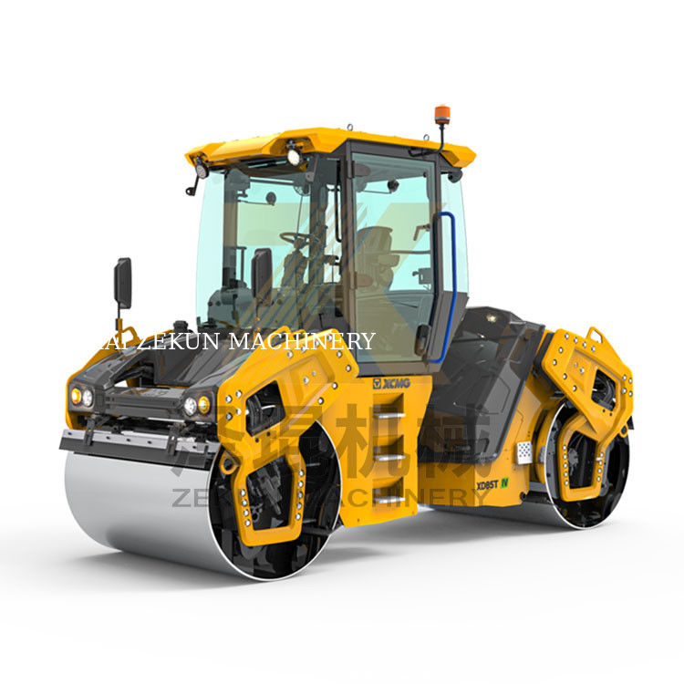 8 tonnes de rouleaux à double tambour XCMG XD85T