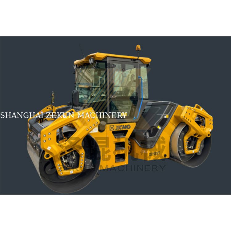 13 tonnes de rouleaux à double tambour XCMG XD135T