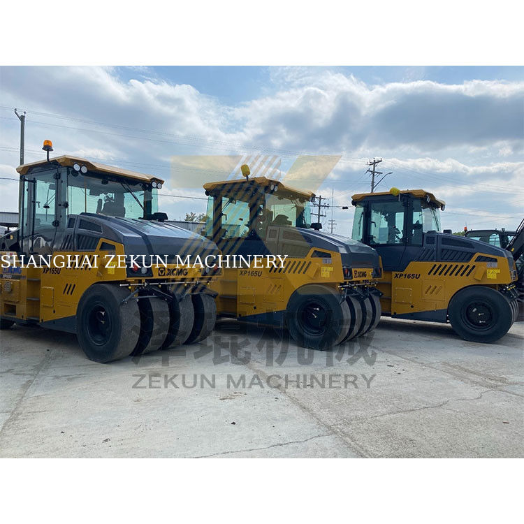 16 tonnes XCMG XP165S rouleau de pneus EU Phase III Équipement de construction routière