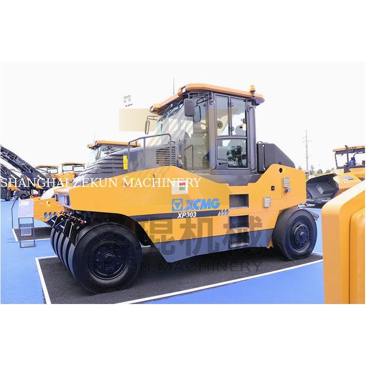 30 tonnes XCMG XP303 rouleau de pneus Chine Équipement de construction routière de troisième étape
