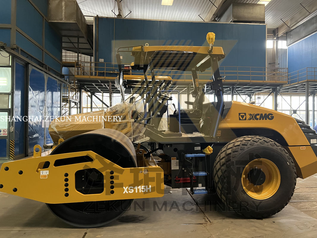 11 tonnes XCMG XS115 Roller hydraulique complet EU Phase II équipement routier