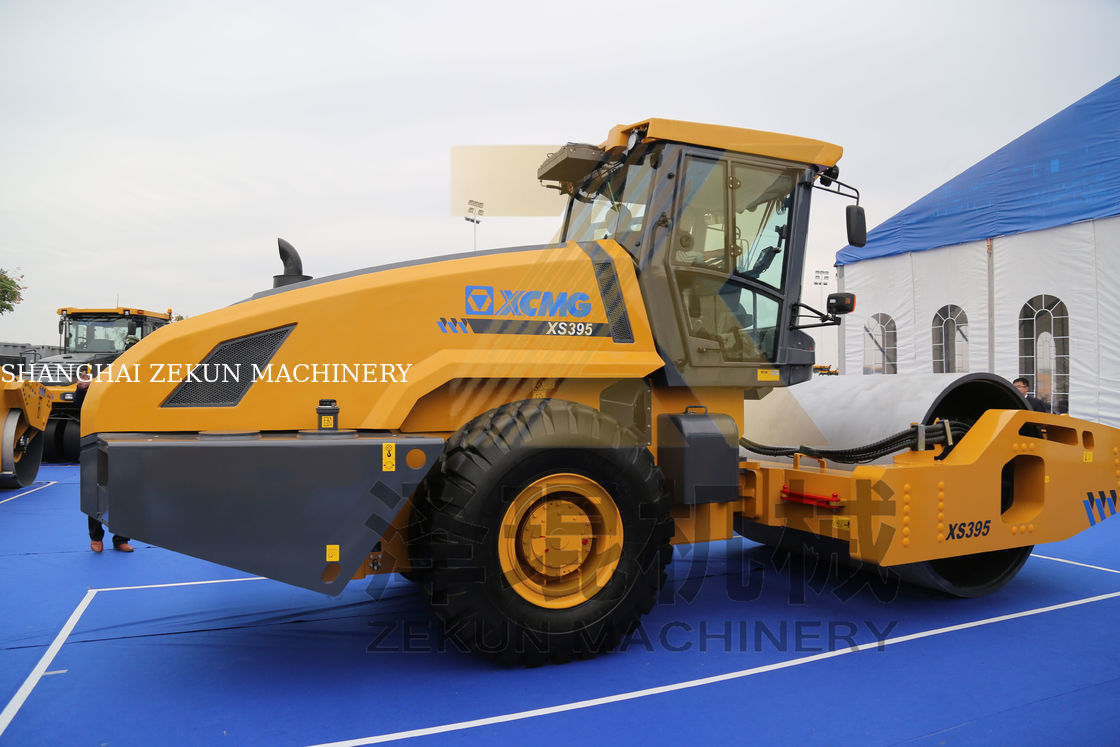 38T XCMG XS395 rouleau hydraulique.